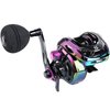Sougayilang Baitcasting Reels - Colorful Fishing Reel, High Speed Baitcaster with 9+1 Ball Bearings, Gear Ratio 8.0:1, Magnetic Brake System Power Handle Casting Reels -Right Handed-Colorful