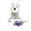 Warmies Microwavable & Weighted Stuffed Animals, Husky - Heated Stuffed Animal Plushie for Warmth & Comfort - Cute Soft Plush Toys for Adults & Children (Boys, Girls, Babies & Toddlers)