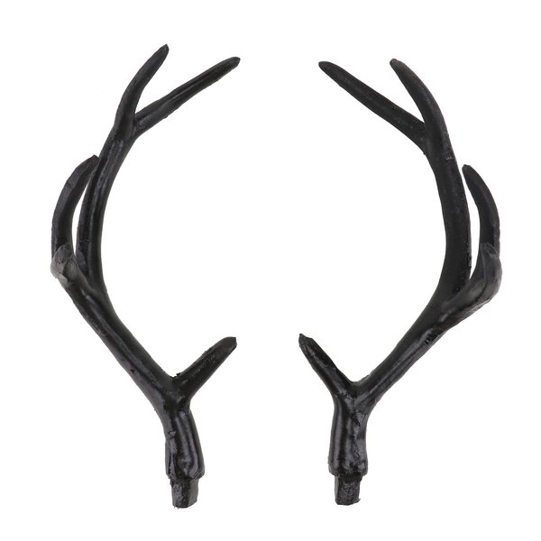 SEWACC 1 Pair Deer Antlers Headband Halloween Costumes Deer Horn Headdress Halloween Props for Men Women