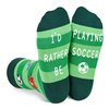 HAPPYPOP Gifts For Boys Girls Kids Soccer Gifts For Boys Girls Kids 10-12 Soccer In Dark Green, Boys Girls Kids Socks Kids Boys Girls Soccer Socks Youth
