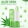 2PCS Aloe Vera Lipstick,Long Lasting Nutritious Color Changing Lip Balm,Natural Moisturizer Magic Temperature Color Change Lip Gloss,Green