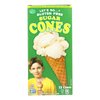 Let's Do Gluten Free Sugar Cones Rolled Style, 12 Cones per Box, (Pack of 12 Boxes)