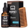 Prophet and Tools 2023 FAVOURITE* Unscented Beard Oil, Revolutionary Formula helps to Thicken Beard Growth, Soften Hairs, Relieve Itch & Flaking, Beard Comb Included, 30 Ml