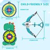 COSOOS 2 Pack Kids Bow and Arrow Sets, Girl Boy Toys Kids Archery Set with 20 Suction Cup Bullets & 4 Targets, Indoor/Outdoor Play Game Toy Sport for Child Age 3,4,5,6,7,8 Year Old Boys, Birthday Gift