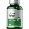 Lions Mane Mushroom Extract | 4200mg | 120 Capsules | Vegetarian, Non-GMO, Gluten Free Supplement | by Horbaach