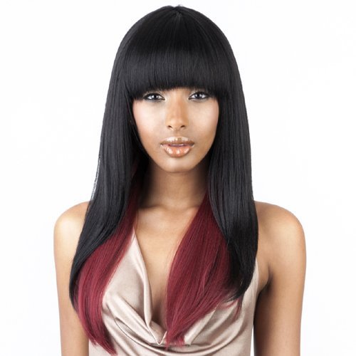 ISIS BROWN SUGAR Human Blended Full Wig - BS103 (#F1B/30 - Off Black/Medium Brown)
