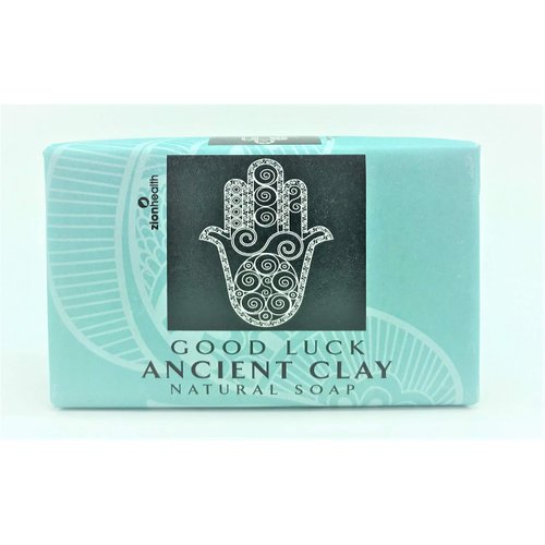 Natural Clay Soap Good Luck Zion Health 6 oz Bar Soap