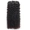 Kinky Curly Clip in Hair Extensions Afro Kinky Curly Clip in Extensions Human Hair for Black Women 3C and 4A 12Inch Clip in Hair Extensions Real Human Hair Extensions 7PCS/Set 120Grams