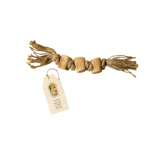 Buddy Wood Chew - Dog Chew Chump & Rope - Dog Chew Toy Pack - Chew Toys Chewing - Triple- M (Single)