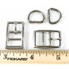 Dangerous Threads DOG Collar Buckles W Dee 1/2" Nickel Finish 20 Sets