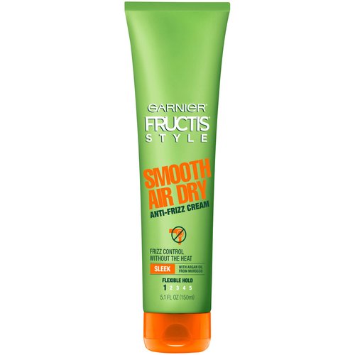 Garnier Fructis Style Smooth Air Dry Anti-Frizz Cream, 5.1 fl. oz.