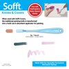 Sofft Tool 65001 No. 1 Round Palette Knife & 5 Covers for PanPastel Artist Painting Pastels
