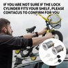 Lock for Yakima, 2 Pack Lock Cores SKS Car Roof Rack System Components Replacement for Yakima