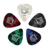 D'Addario Celluloid Guitar Picks - Guitar Accessories - Guitar Picks for Acoustic Guitar, Electric Guitar, Bass Guitar - Natural Feel, Warm Tone - Assorted, Medium 0.70mm, 10-pack