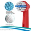 8pcs Kids Toothbrush Replacement Heads Compatible with Oral B Electric Toothbrush, Soft Bristles and Small Heads for Sensitive Teeth and Gum of The Kids