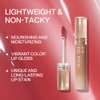 INTO YOU Lip Stain Long Lasting, Lip Gloss, Lip Tint, Lip Plumper Gloss, Glitter Lip Gloss, Liquid Lipstick, Vivid Color, Smudge-Proof, Lightweight, Naturally Moisturizing, Lip Oil For Dry Lips (G05)