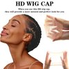 FASHION VILA HD Wig Cap, 6PCS Ultra Thin Wig Caps Transparent Nylon Wig Caps for Women Stretchy, Natural Transparent HD Wig Caps for Lace Front Wigs. Summer Wear Comfortable Wig Cap