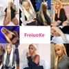 Blonde Human Hair Bundles 613 Straight Human Hair Bundles Brazilian Unprocessed Virgin Hair 3 Bundles 18 20 22 Inch 613 Blonde Straight Bundles 613 Bundles Remy Hair Extensions