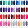 Vishine Soak-off Gel Polish Lacquer Nail Art UV LED Manicure Varnish 15ml Deep Pink (127)