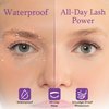 Lash Serum for Eyelash Growth - 100% Herbal Eyelash Serum to Grow Lashes, Waterproof Eyelash Growth Serum for Thicker, Fuller, and Longer Lashes 0.1 Fl. Oz.