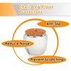 JoyLionKay Chair Leg Caps, Round Chair Leg Feet Wood Floor Protectors, Small (1/2" to 5/8")