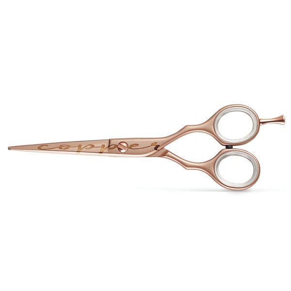 Kiepe Scissors - Copper Series | Cut Line | 5,5 inch | Hair Cutting Scissor | Barber Shears | Salon Shears | Professional Hair Scissors | Stainless Steel
