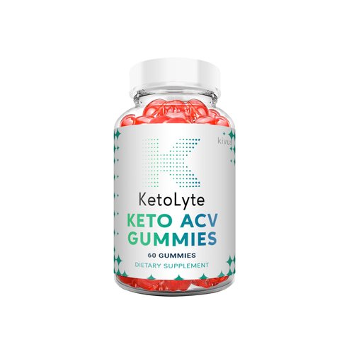 kivus KetoLyte Gummies - Keto Lyte Keto Apple Cider Vinegar Gummies (Single, 60 Gummies)