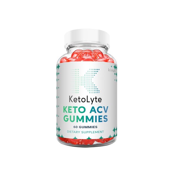 kivus KetoLyte Gummies - Keto Lyte Keto Apple Cider Vinegar Gummies (Single, 60 Gummies)
