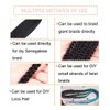Red Braiding Hair Pre Stretched Easy Braiding Hair Yaki Texture Professional Synthetic Braiding Hair 26 Inches Braids Hot Water Setting for Box Crochet Hair Extensions (3pcs,Red)