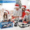 YOTOY Remote Control Car Toy for Kids 4 5 6 7 8, Transform Police RC Cars Toy, Robot Car, Birthday Gift for Kids Toys Age 4 5 6 Years Old Boys and Girls