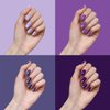 Vishine 6PCS Purple Glitter Nail Polish Gel UV LED Soak Off Nail Art Kit Gorgeous Manicure Collection Gift Set 8ml