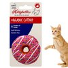 Huxley & Ket Plush Cat Toy | Strawberry Donut | Strong Catnip Filled Cat Toy | Plush Interactive Kitten and Cat Toy with Catnip and Crinkle | Kittybelles