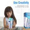 Kids Christmas Gifts, Christmas Stocking Stuffers Gift for Girls, 5 6 7 8 9 10 Year Old Girl Birthday Gift, Decorate Your Own Water Bottle with Stickers for Kids, Arts and Crafts for Kids Ages 8-12