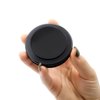 ZXUEZHENG 1 Pieces 2 Inch Silicone Umbrella Hole Ring Plug and Cap Set for Glass Outdoors Patio Table Deck Yard (Silicone,Black)