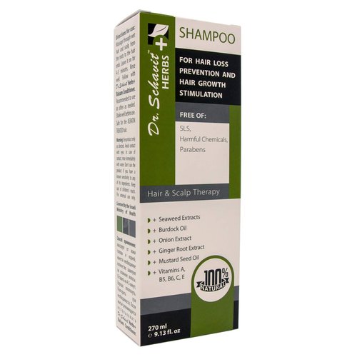 Dr. Schavit Herbs+ Herbal Shampoo for Hair Loss Prevention and Hair Growth Stimulation 9.13 fl.oz