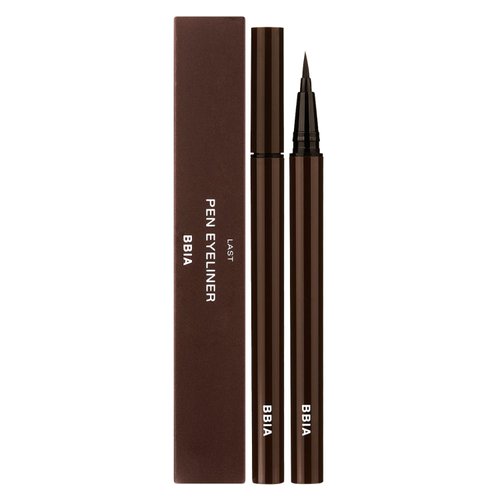 BBIA Last Pen Eyeliner - Waterproof Liquid Pen Eye Liner Long-Lasing Quick Dry Multi-Proof Easy Drawing Ink Tank Type with Precise & Flexible Fine Brush No-Skip Korean Eye Makeup (02 SHARPEN BROWN)