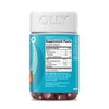 OLLY Goodbye Stress Gummy, GABA, L-Theanine, Lemon Balm, Stress Relief Supplement, Berry - 74 Count