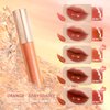 FOCALLURE Glasting Water lip Tint,Non-Sticky Long Lasting Liquid Lipstick,High Shine,Vivid 16 Colors,Glossy Finish Lipgloss for Daily Use