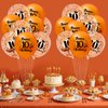 10th Birthday Balloons for Girls Boys 18Pcs Orange Happy 10th Birthday Latex Balloons Orange 10th Birthday Party Decorations for Kids 10th Birthday Anniversary Fall Halloween Party Supplies 12 Inch