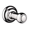hansgrohe Hook Timeless 1-inch Classic Towel Holder in Chrome, 06096000
