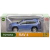 Rav4 Hybrid XSE Blue Metallic with Sunroof 1/24 Diecast Model Car H08666BL
