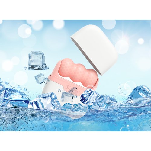 ONLYSKY BEAUTY Pink Ice Roller for Face Eye Massage Tool Face Massagers Cold Facial Rolling,Cooling Ice Roller, Cooling Roller