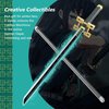 HIGH GODO Demon Slayer Sword, 40in Tokitou Muichirou Sword Set with Scabbard and Stand, Cosplay Anime Katana Sword Building Blocks, Collectible Gifts for Kids and Adults 8-12 (771 Pieces)