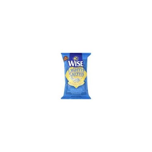 Wise Ridgie Potato Chips 12 Pack Bags (Lightly Salted, 6.75 OZ)