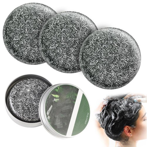 mayace Man Gray Hair Reverse Bar - 3 Pcs Gray Hair Reverse Soap Dark Hair Shampoo for Women Men Reverse Grey Hair, 3 x 1.92 Oz