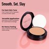 Frankie Rose Cosmetics Powder Foundation – Full Coverage Face Powder For Pores & Imperfections, Evens Out Skin Tone & Shine-Control | 58 Grams (Vintage)