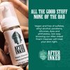 After Inked Tattoo & Piercing Aftercare Foam Cleanser - Quality Wash Soap Cleanser for Tattoos, Body Modifications and Piercings including Ear, Nose and Belly Button Foam Bottle, 1.7 oz