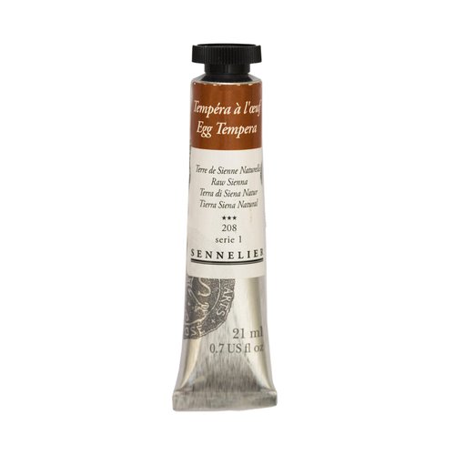 Sennelier Tempera Paint, 21ml, Raw Sienna S1