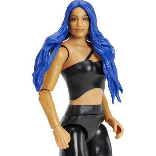 Mattel WWE Sasha Banks Basic Action Figure, Posable 6-inch Collectible for Ages 6 Years Old & Up