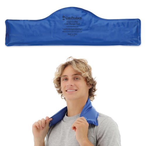 Core Products Flexible Vinyl Intense Cold Therapy Pack for Neck - 6" X 20"